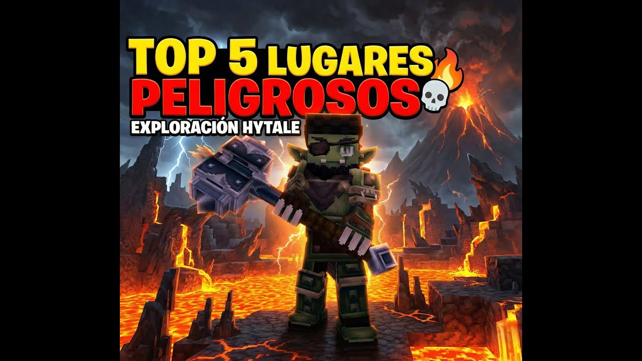 ¡IMPOSIBLE SOBREVIVIR! ☠️ Los 5 Lugares Más Peligrosos de Hytale