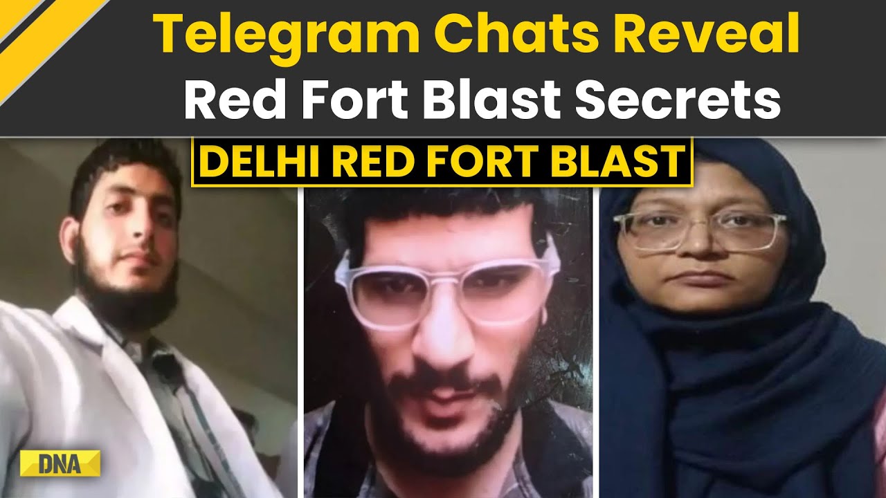 Delhi News: Red Fort Blast Probe Explodes With New Revelations | Telegram Chats Expose Terror Plot