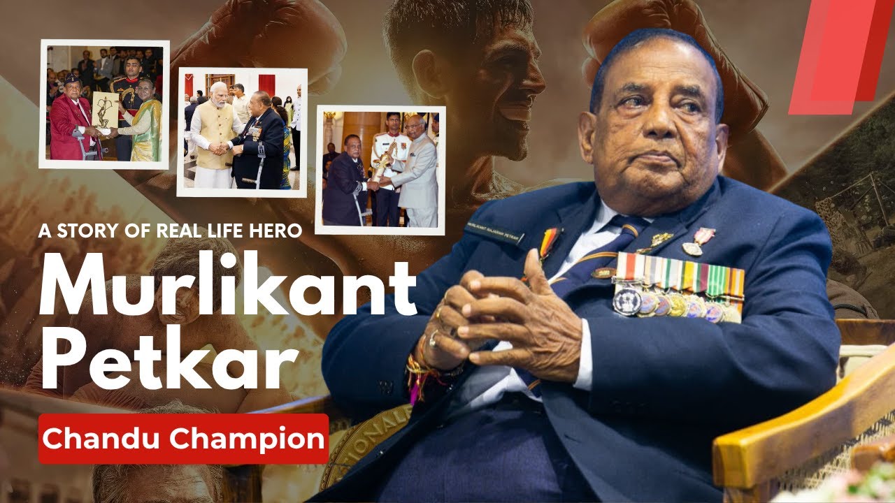 9 Bullets, 1 Gold Medal | Padma Shri Murlikant Petkar- The Real “Chandu Champion” | Buddy4Vidya