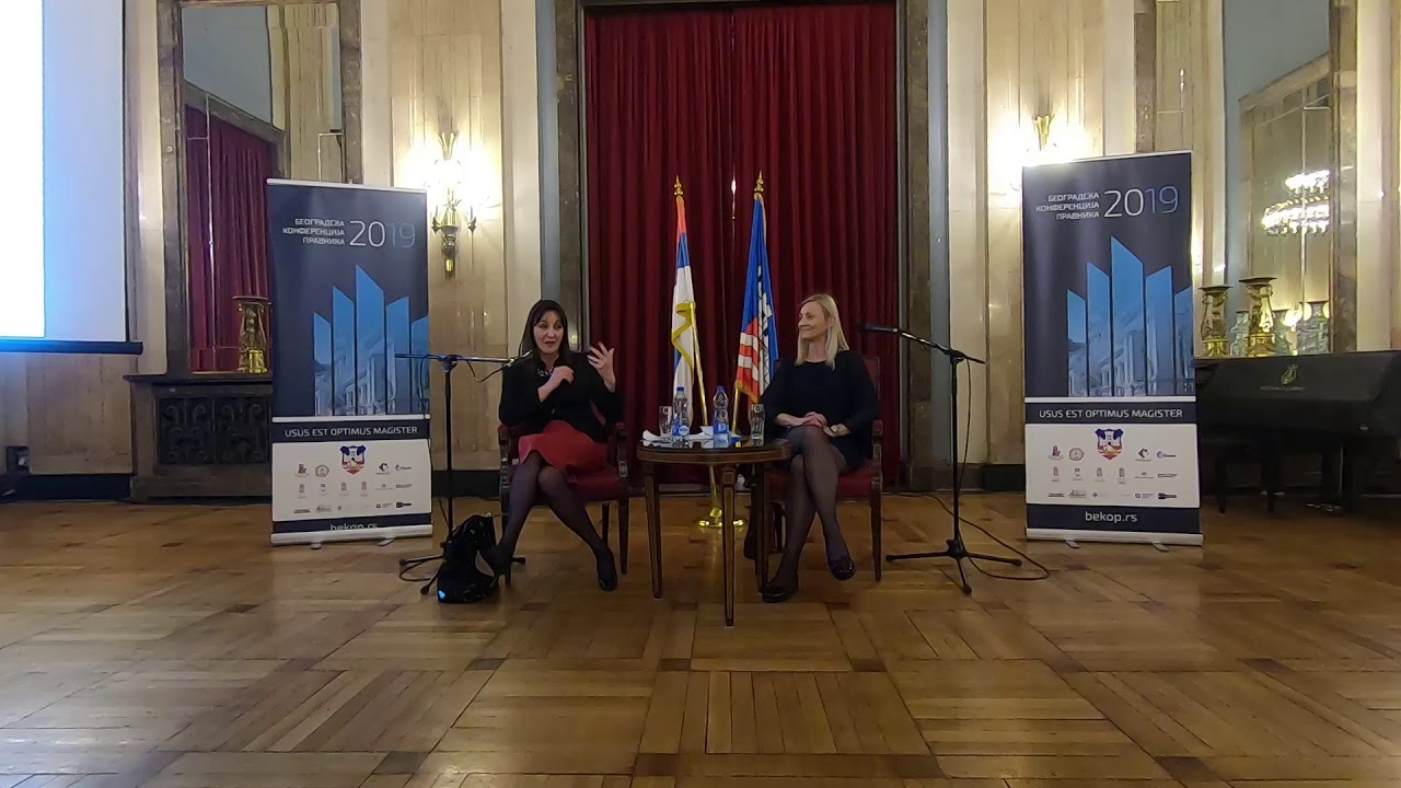BEKOP 2019 - Panel o tužilaštvu - Vesna Petrović i Jasmina Paunović