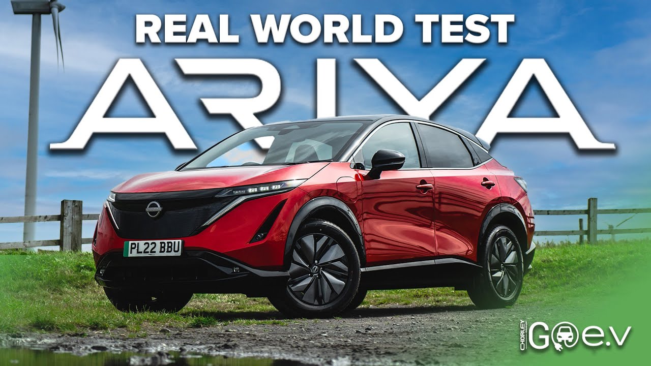 All-new Nissan ARIYA - Real World Test on UK Roads | GoEV
