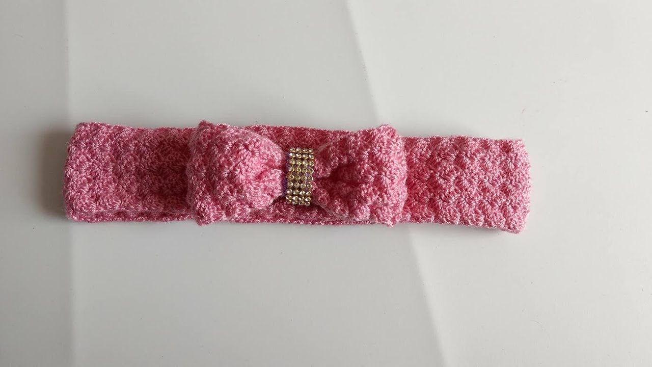 crochet: Diadema, vincha, banda, tiara  para el cabello a crochet