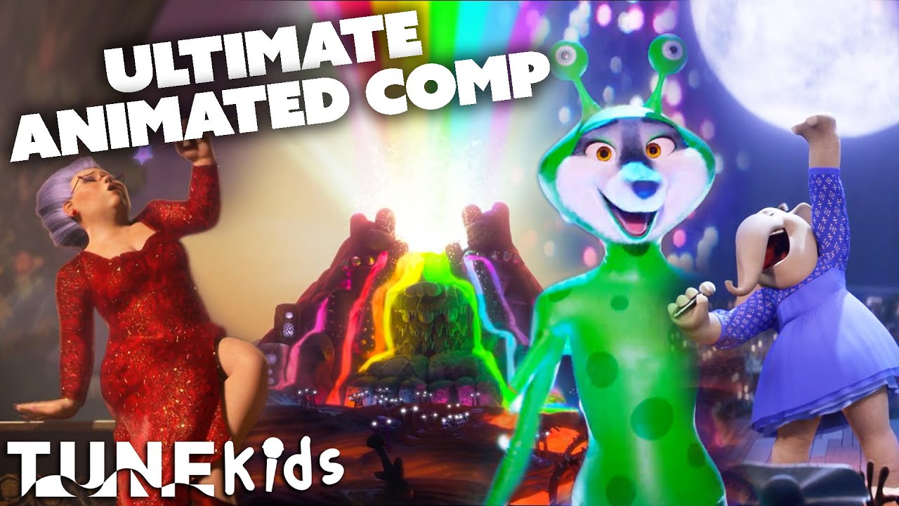 Grab Your Popcorn: The Best Animated Movie Moments Ever! | TUNE: Kids
