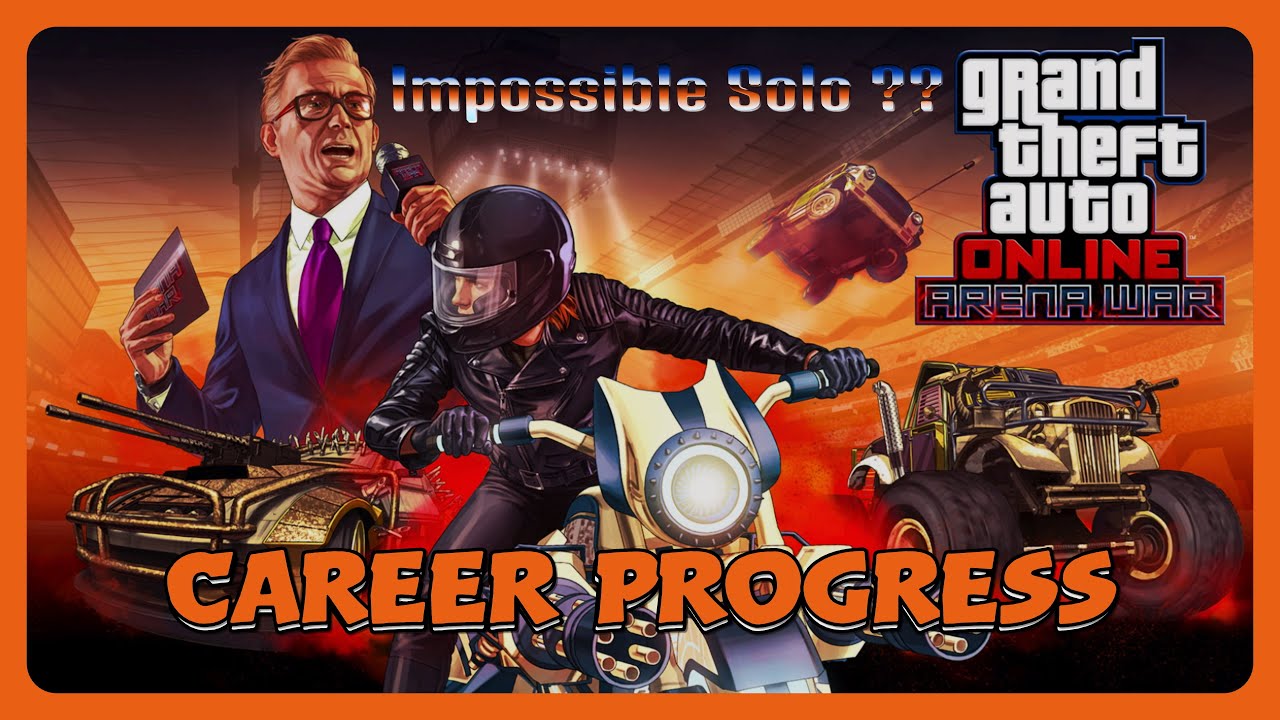 This IS Impossible Solo - Arena War Career Progress Tier 4 - GTA V Online