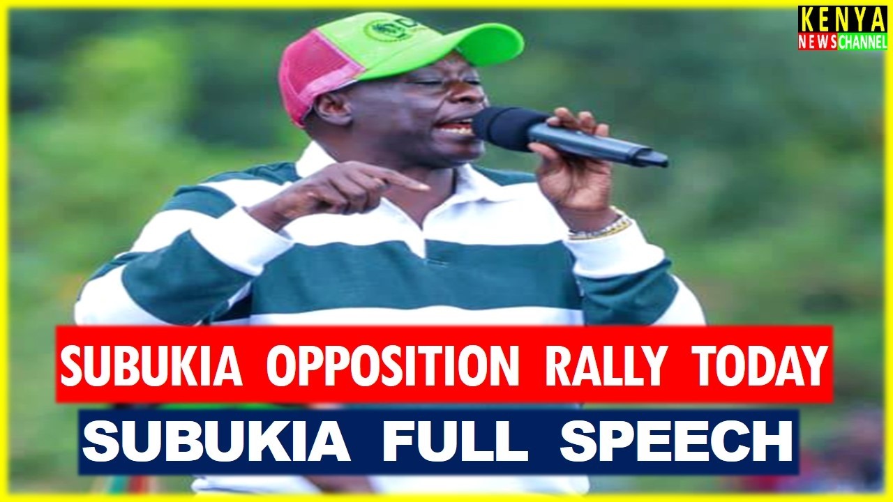 Gachagua EXPLOSIVE speech today Destroying Ruto with Matiangi, Kalonzo & Karua at Subukia Nakuru