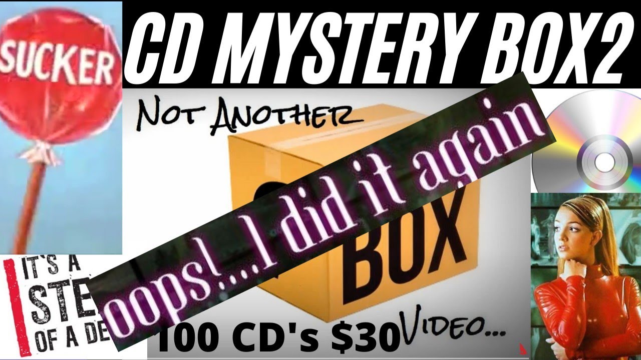 100 CD Mystery Box #2 $29.95 from eBay.  What did we get this time?