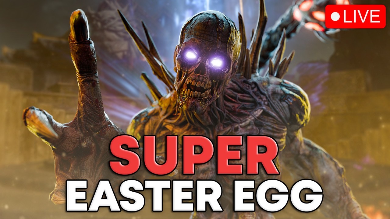 🔴 LIVE - FULL 'SUPER EASTER EGG' HUNT (Black Ops 7 Zombies)