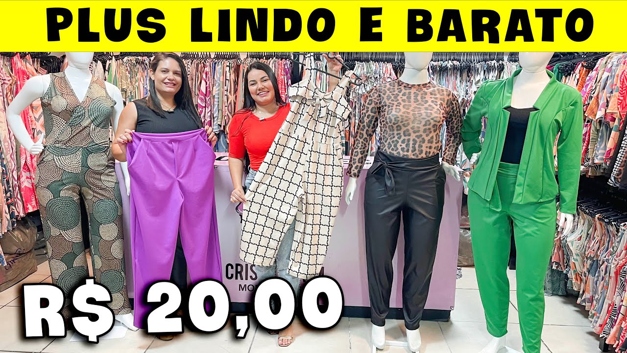 MODA PLUS LINDA E BARATA DIRETO DA FÁBRICA EM GOIÂNIA