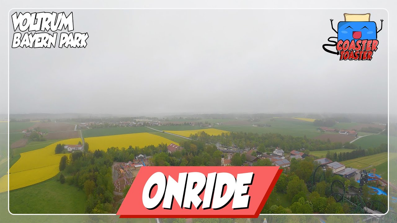 Voltrum - Bayern Park - 109m hoher Freefalltower - Funtime Gyro Drop | POV