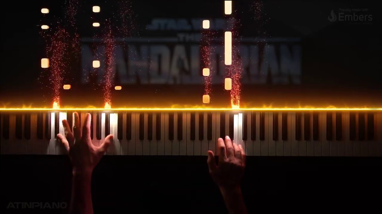The MANDALORIAN mashed up with (almost) EVERY STAR WARS MELODY (Piano Cover)