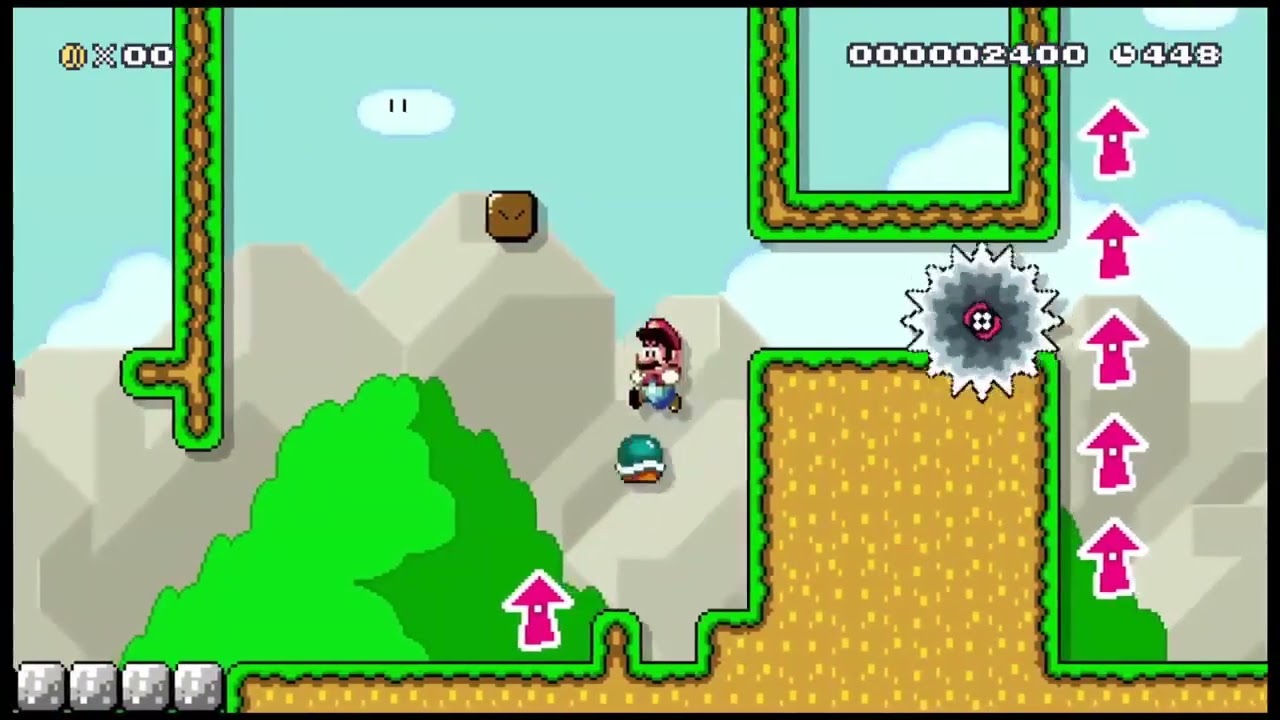 １０かいで出来るかな？（マリオメーカー）