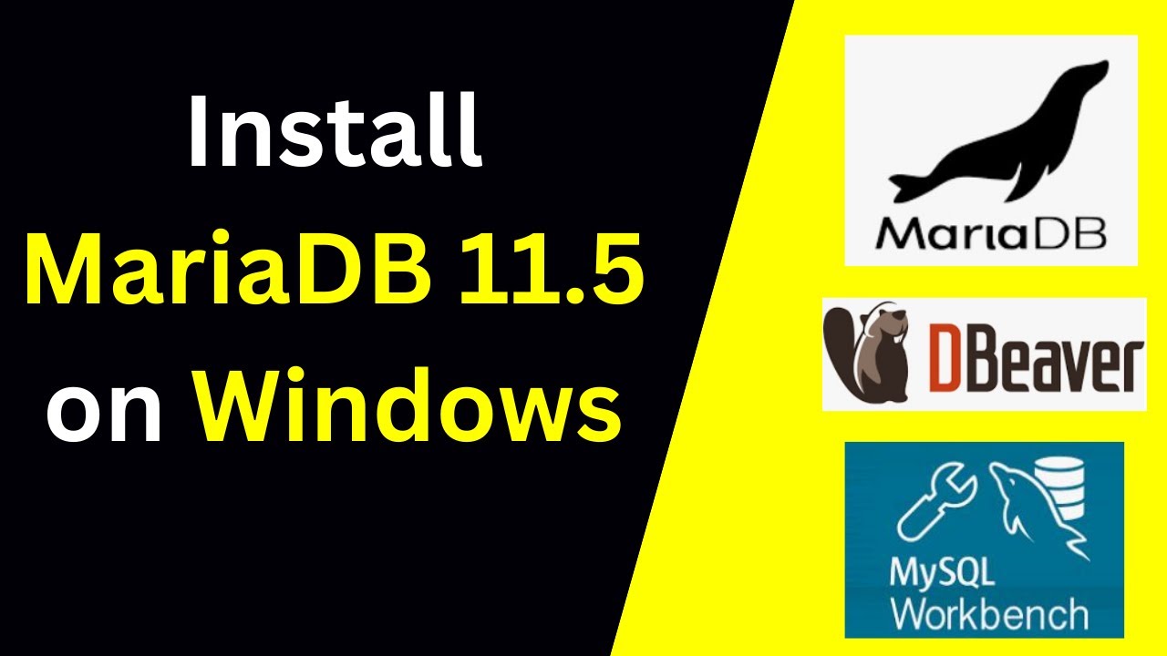 Как установить mariadb 11.5 на Windows 10/11/Server за 9 минут|Как установить mariadb на Windows
