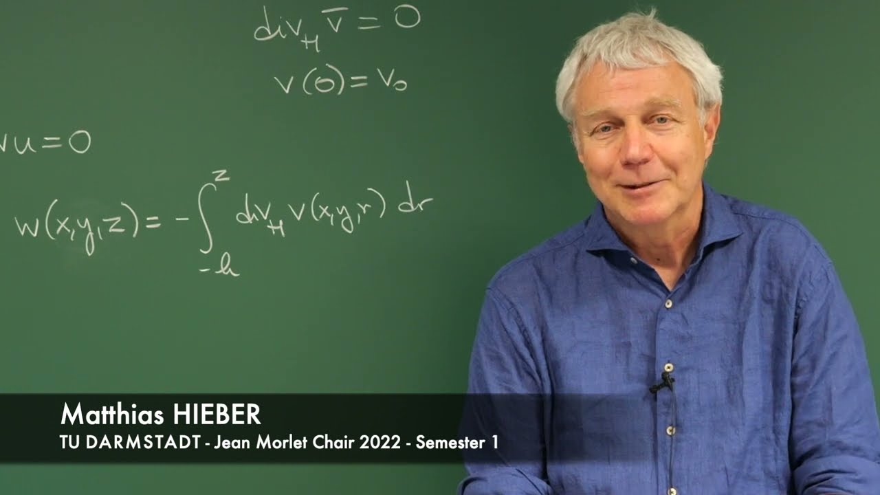 Interview at CIRM: Matthias Hieber