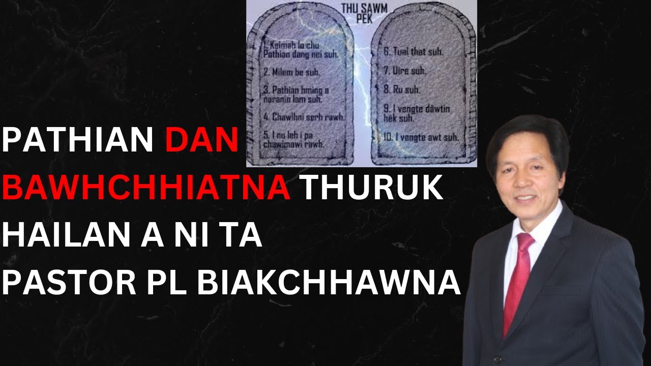 Sakawlh Leh A Chhinchhiahna Awmzia Dik Tak  Bible Sawi Dan // Pastor PL Biakchhawna