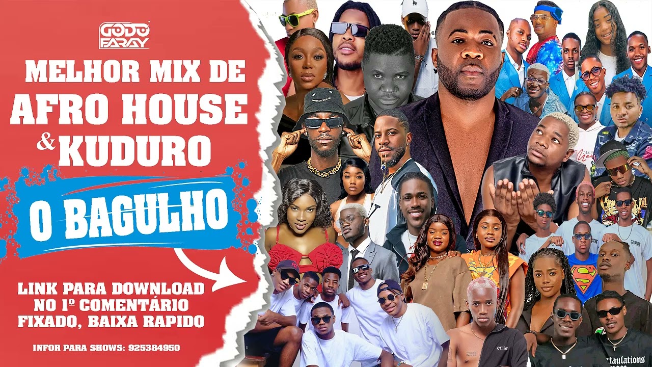 MELHOR MIX DE AFRO HOUSE E KUDURO 2026 - Dj Godo Faray