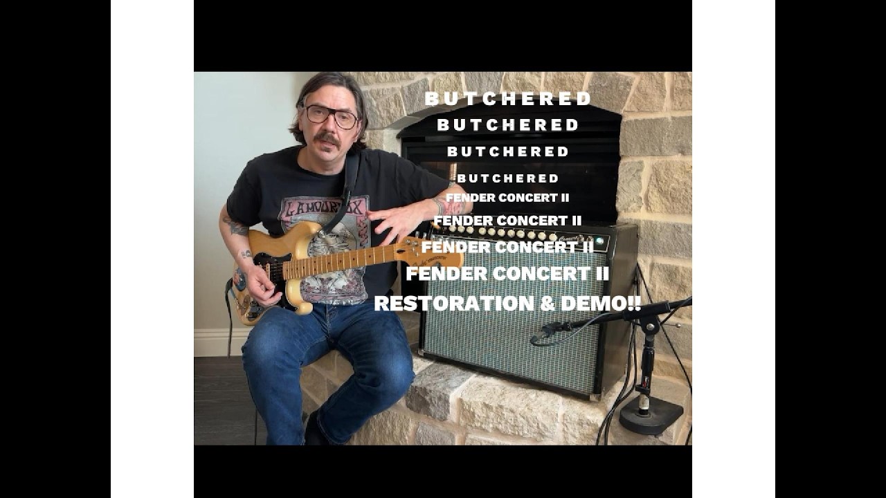 Butchered Fender Concert II Gets a New Life