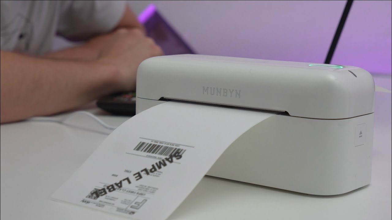 Best portable thermal printer? MUNBYN RealWriter RW402B Review (Unboxing, Setup, Tutorial)