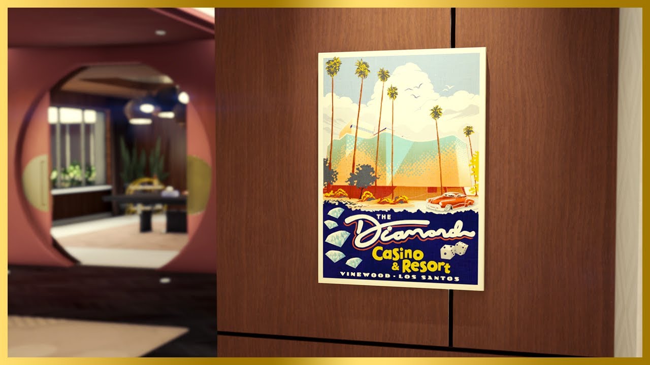 HOW TO GET THE DIAMOND CASINO & RESORT EXCLUSIVE WALL ART IN YOUR PENTHOUSE