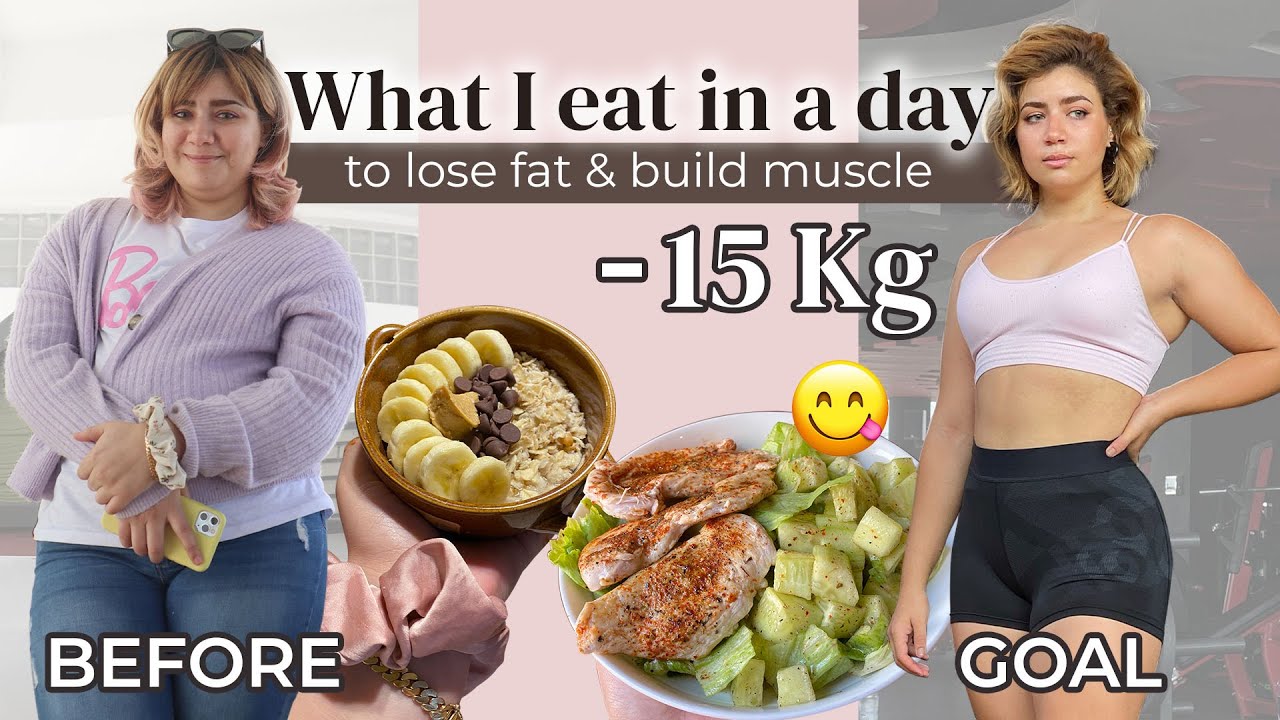 💪🏼🥑 شنو كاناكل فالنهار ديالي باش نقص 15 كلغ | نظام أكل صحي و سهل التحضير مع الوحشة