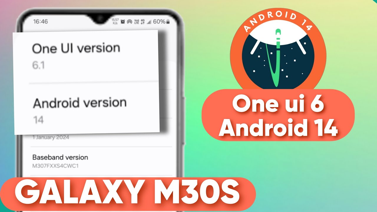 Samsung Galaxy M30s Upgrading To One UI 6.1 Based on Android 14 | M307f