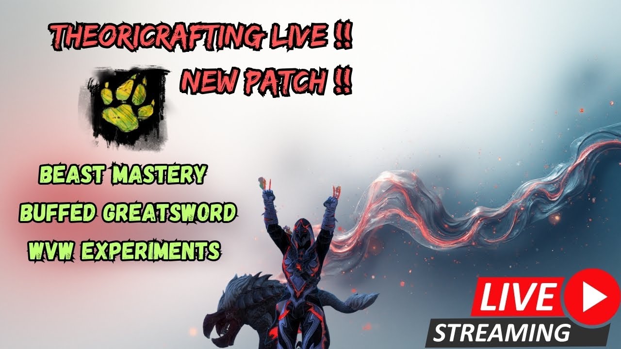 GW2 WvW Theorycrafting Live, New Patch, BM Changes And Buffs ! [ Ranger Solo Roaming ] -Vertical-