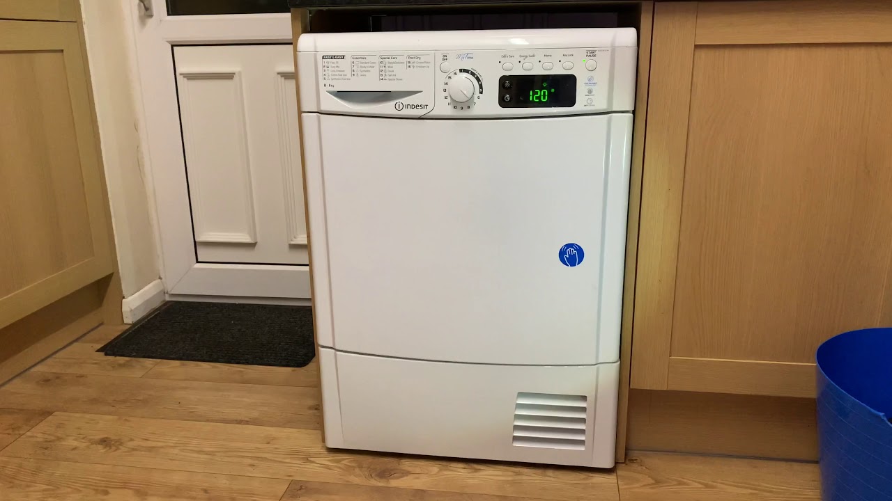 Indesit EDCE85 BTM Condenser Tumble Dryer - Ready To Wear| Load & Start Only|
