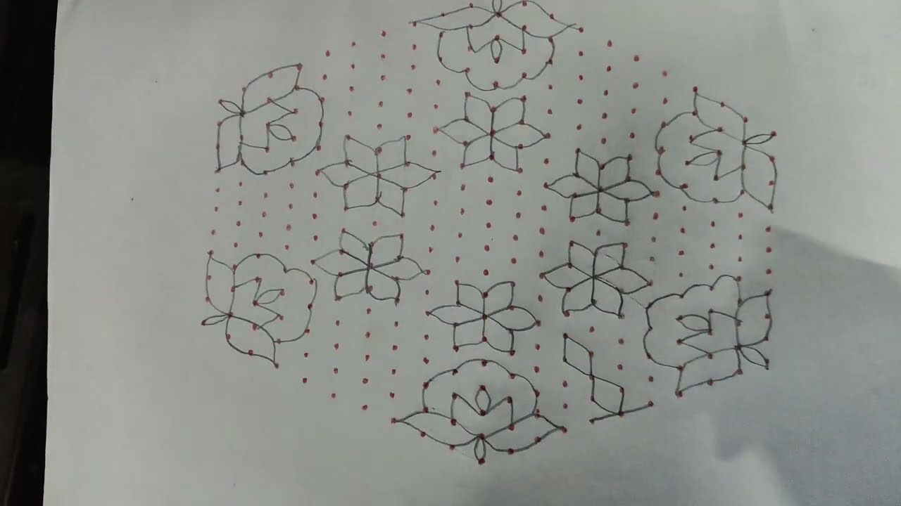 Simple rangoli for Sankranthi || 21*11 dots || Sankranthi Muggulu || # muggulu #rangoli #kolam