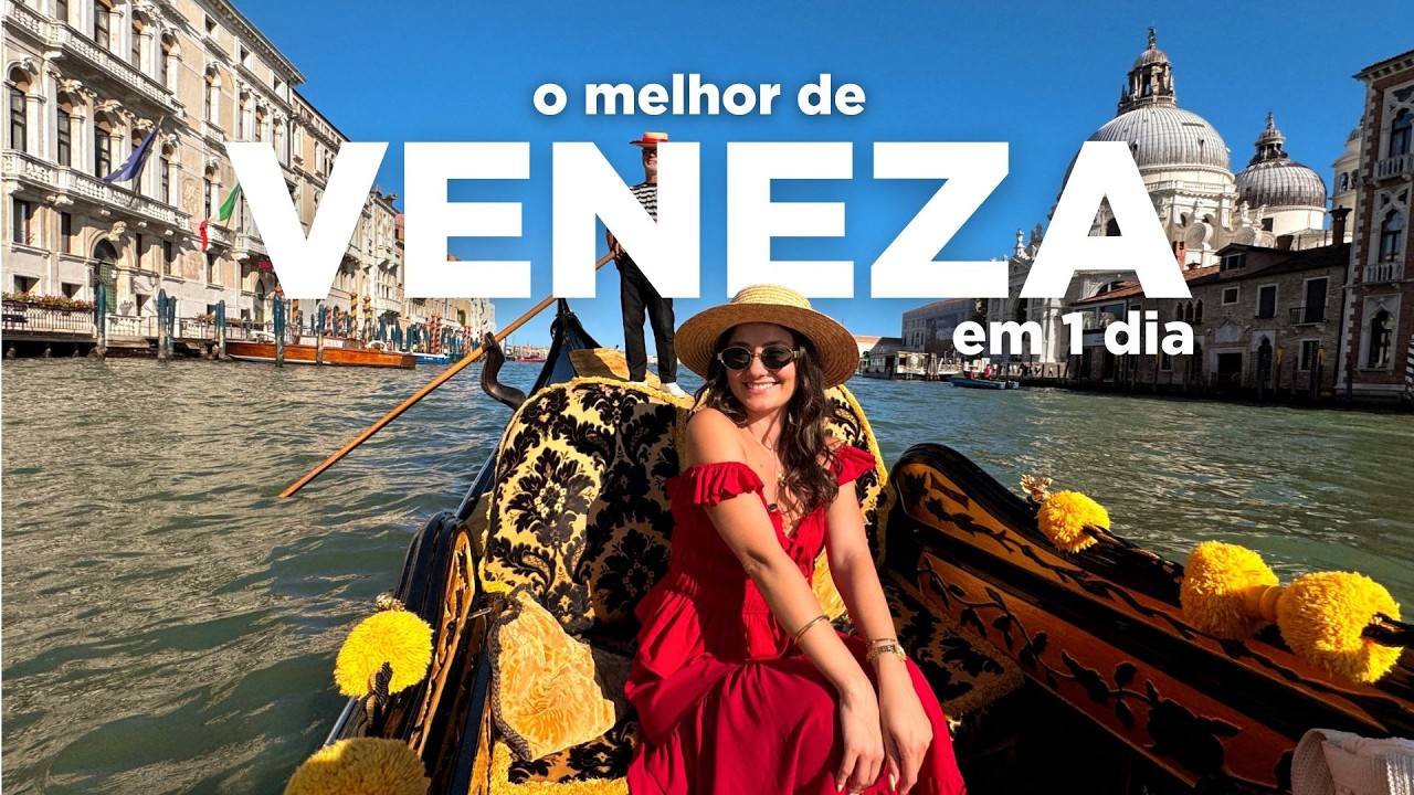 VENEZA em 1 DIA 🇮🇹 | Roteiro completo, dicas e principais atrações!