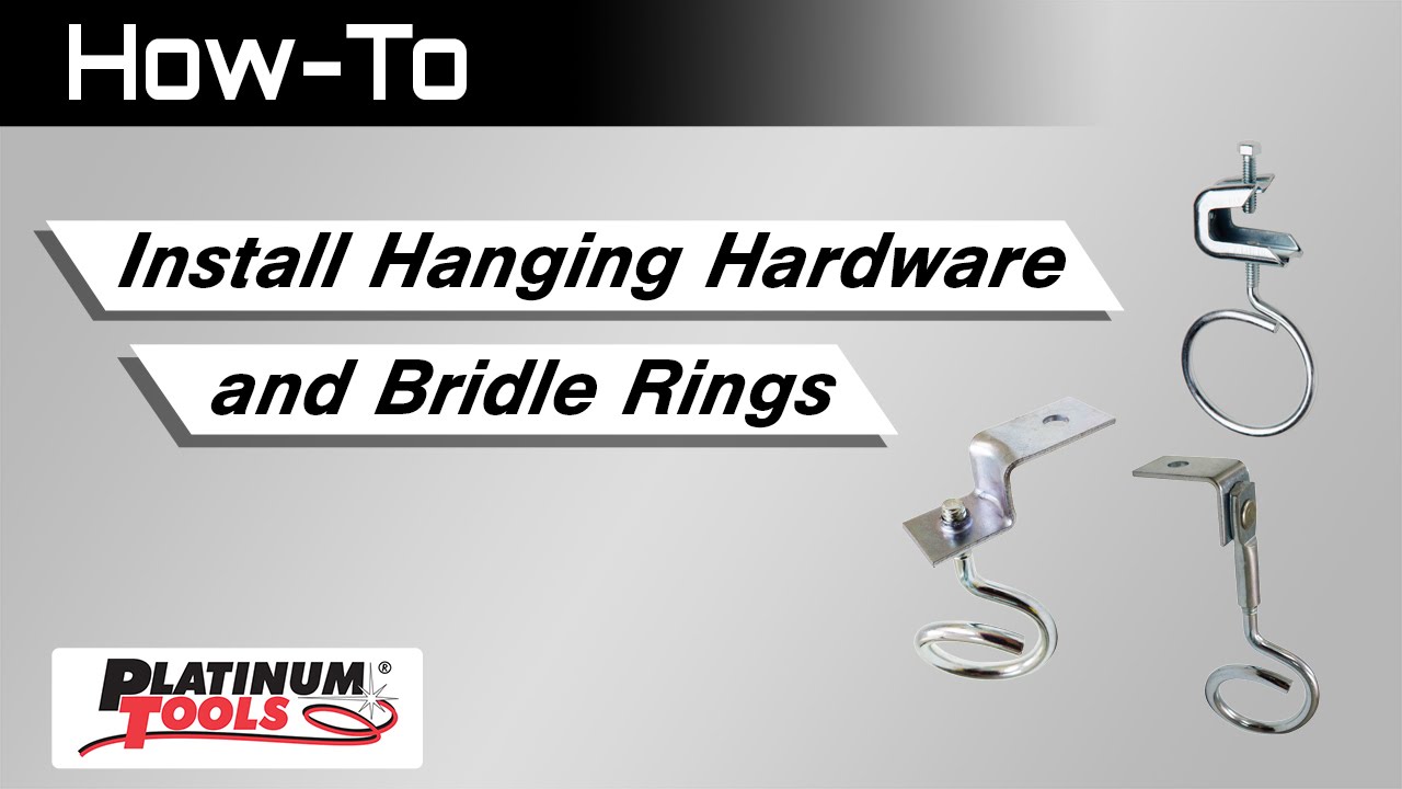 How-To: Install Hanging Hardware and Bridle Rings