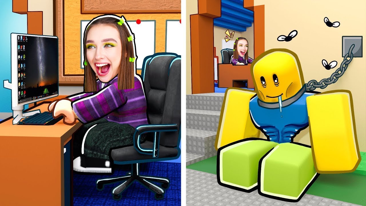 ВЫРАСТИ СОБСТВЕННОГО НУБА в ROBLOX ! 😱