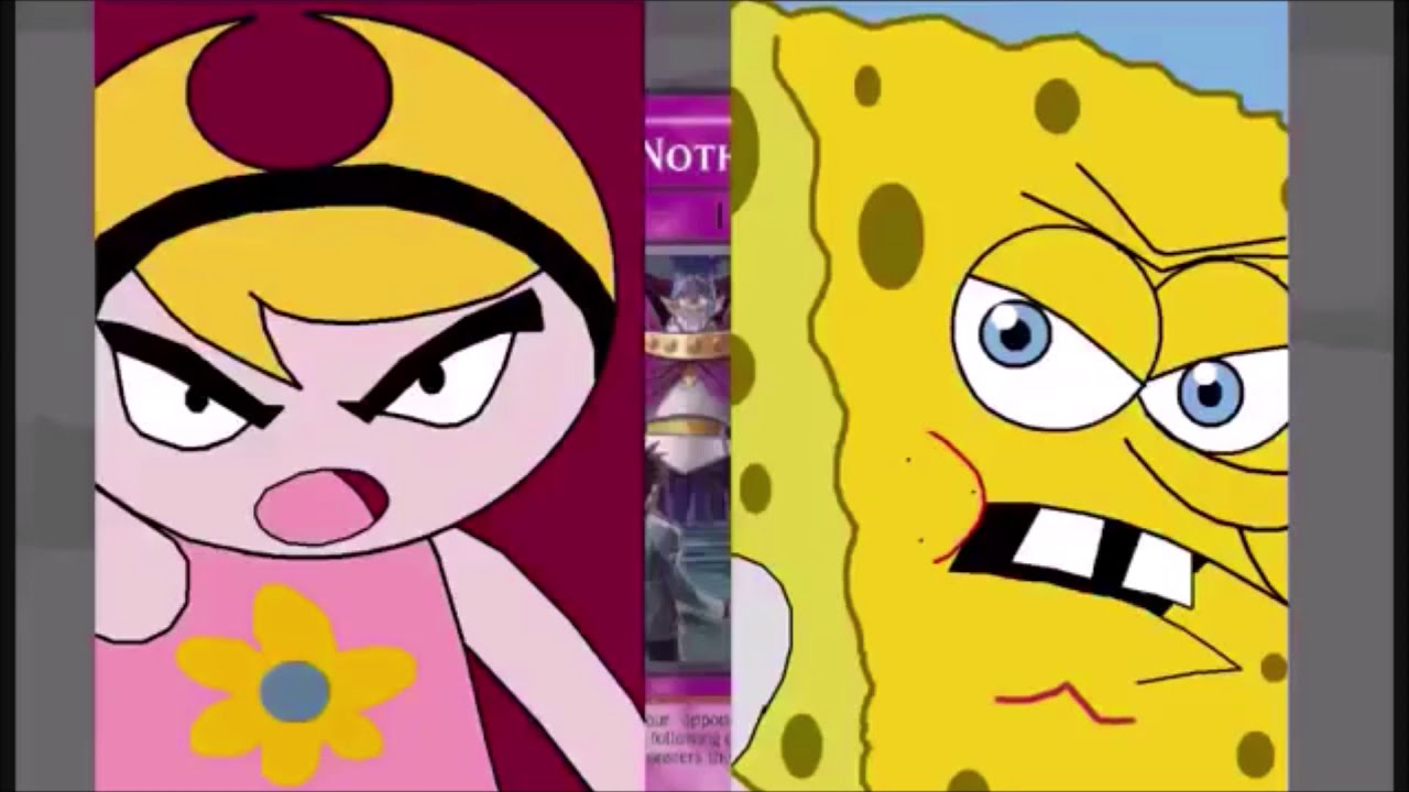 [AMV] YuGiOh! {Courtesy Call}  Spongebob vs. Mandy