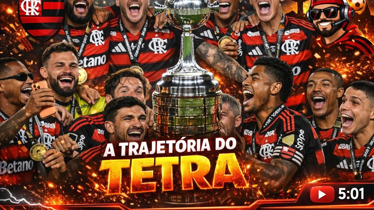 Todos os Gols da trajetória do Mengão na Libertadores 2025