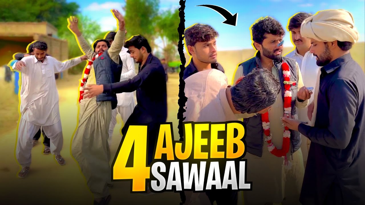 4 Ajeeb Sawal  Dulhay Nay Kamal Kr Diya😂 Wait For Twist