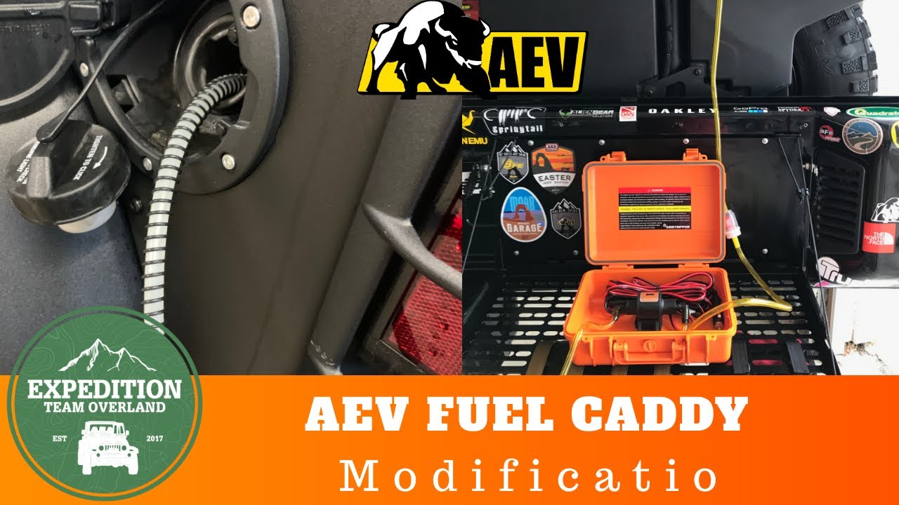 AEV Fuel Tank Modification for Jeep Wrangler using a GasTapper fuel pump