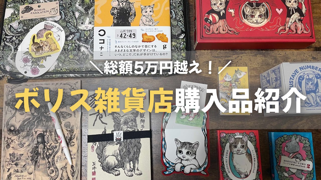 【購入品紹介】ボリス雑貨店オンラインショップでのお買い物👛【5万円越え】