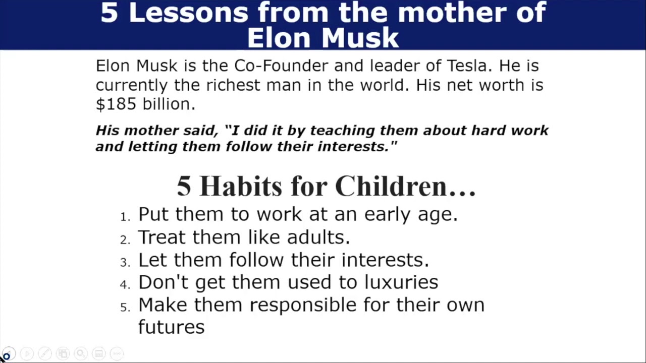 How to Prepare Children for Financial Freedom - Presenter:  Gavin Taylor