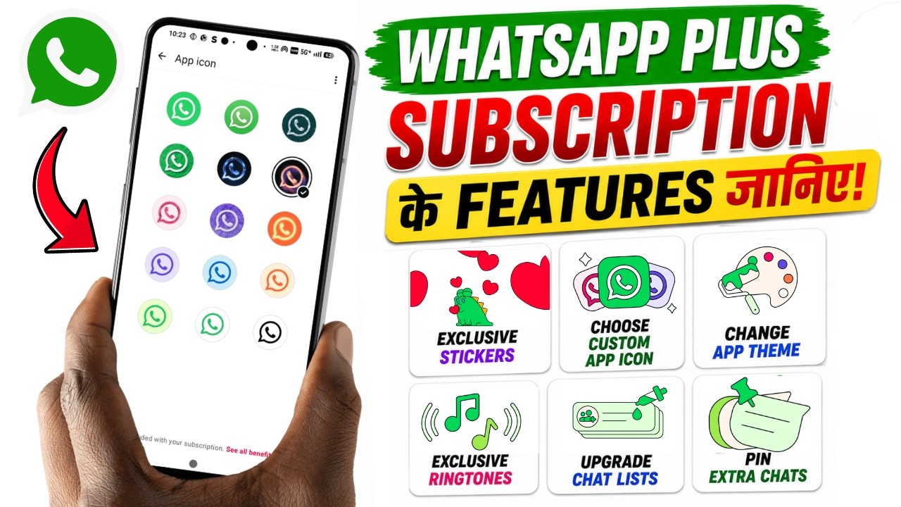 WhatsApp Plus Subscription Features | Explained in detail⚡