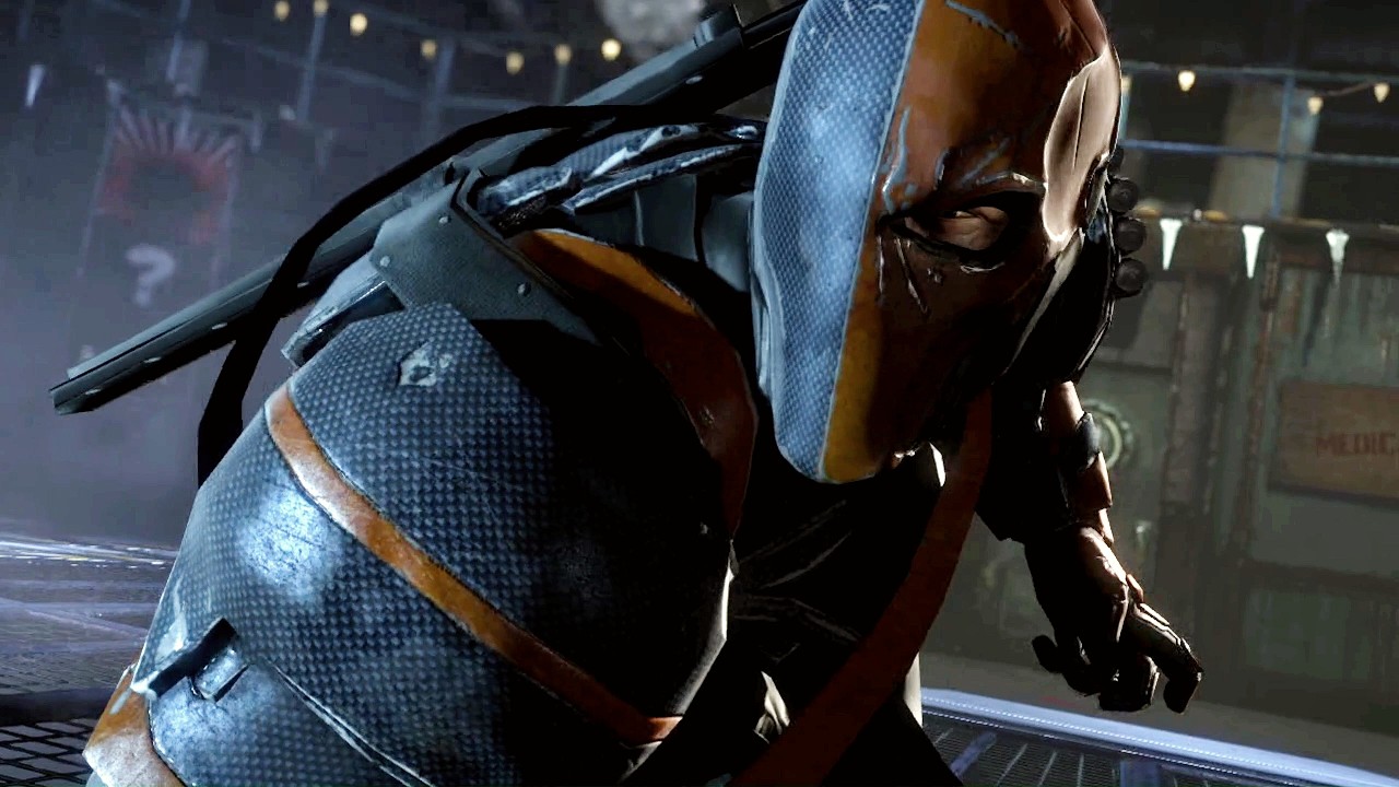 I was not ready for Death Stroke here man