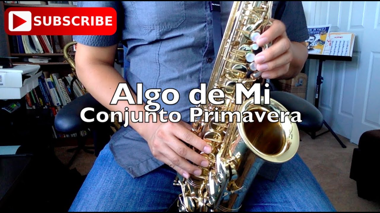Algo de Mi Conjunto Primavera Sax Tutorial