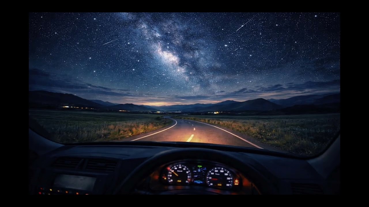 星空の下を走る夜｜静かな夜のBGM │Midnight Focus 17