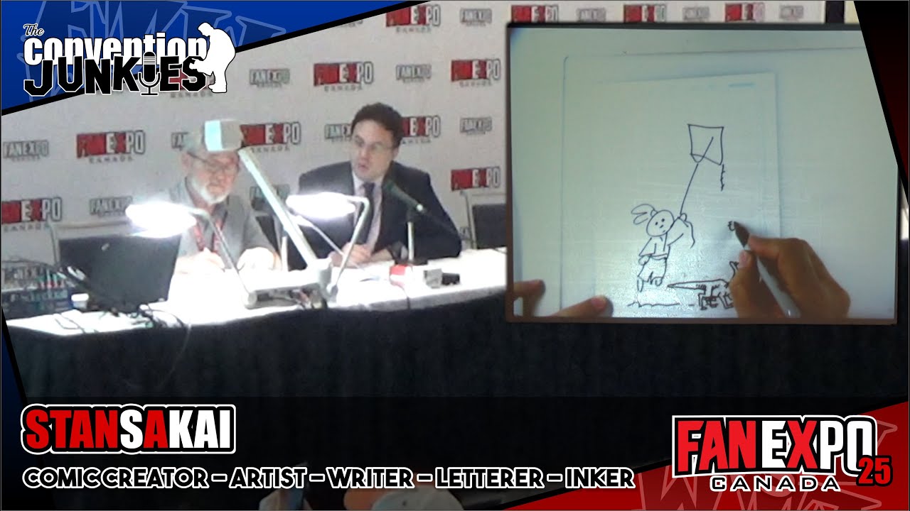 Stan Sakai (Usagi Yojimbo, 47 Ronin) Cartoonist & Comic Book Creator Fan Expo Canada 2019 Q&A Panel