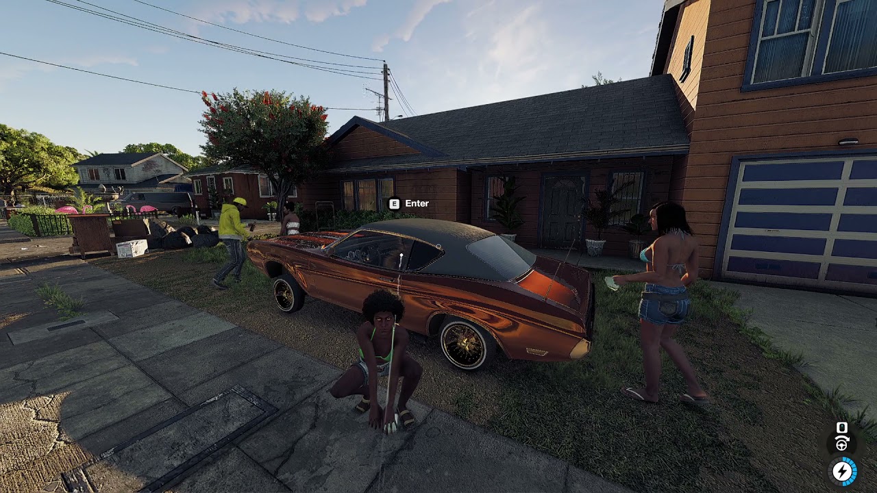 Walking Thru Oakland Hood In First Person - Watch Dogs 2