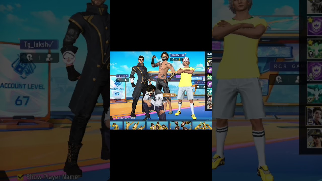 RCR Gamer tg laksh pavan7  #freefire #shorts #freefireclips