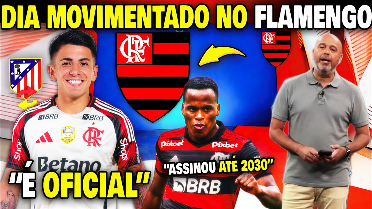 🚨URGENTE! MENGÃO CONFIRMA ACORDO BILIONÁRIO! 3º REFORÇO OFICIAL! ÚLTIMAS NOTICIAS DO FLAMENGO HOJE!