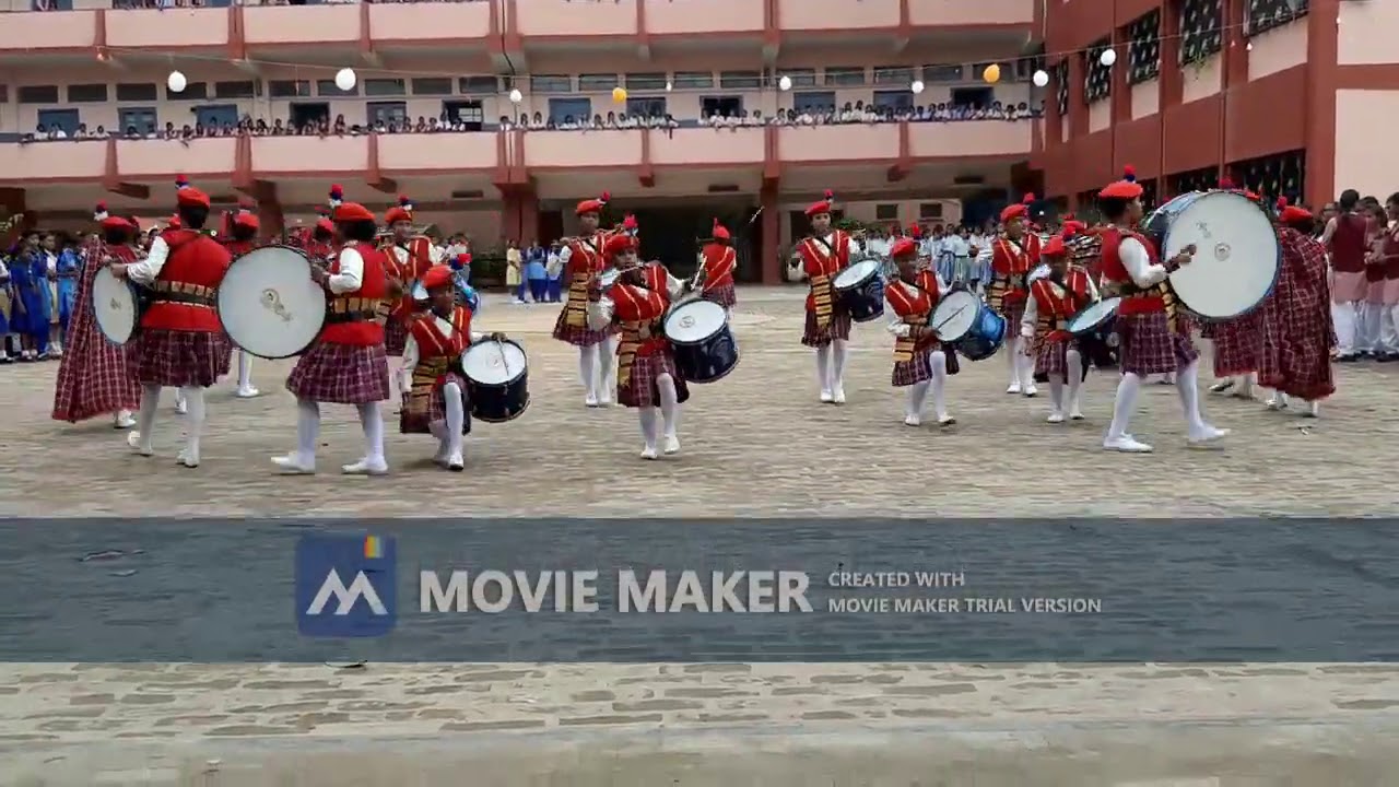 parade & band Display by St. Anne's High school/Inter college , Ranchi