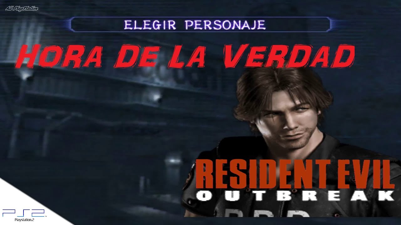 RESIDENT EVIL OUTBREAK PS2 Guia Español Capitulo La Hora de la Verdad Kevin (4K 60FPS)