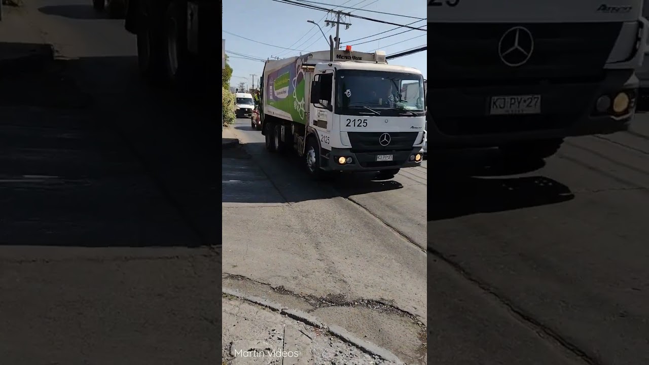 cami&oacute;n basura 2125, Av El Salto