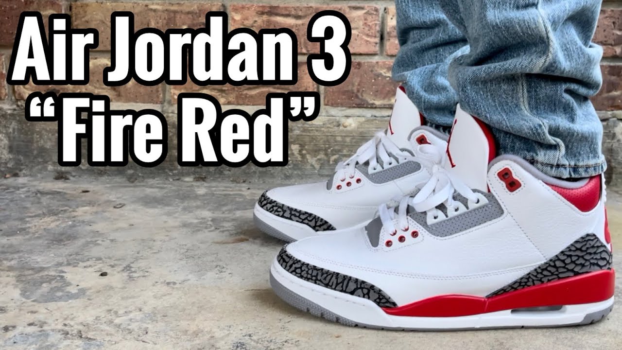 Air Jordan 3 “Fire Red” 2022 Review & On Feet