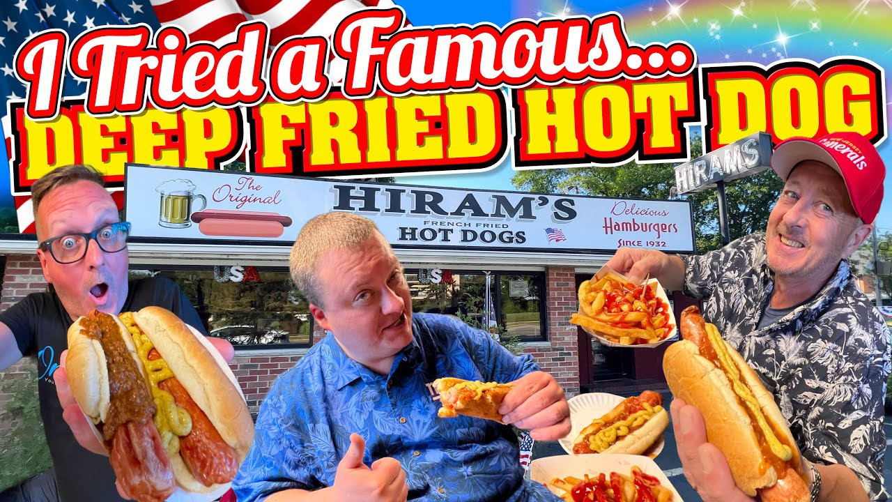 I tried a DEEP FRIED HOT DOG that Anthony Bourdain said was THE BEST HOT DOG IN THE WORLD!
