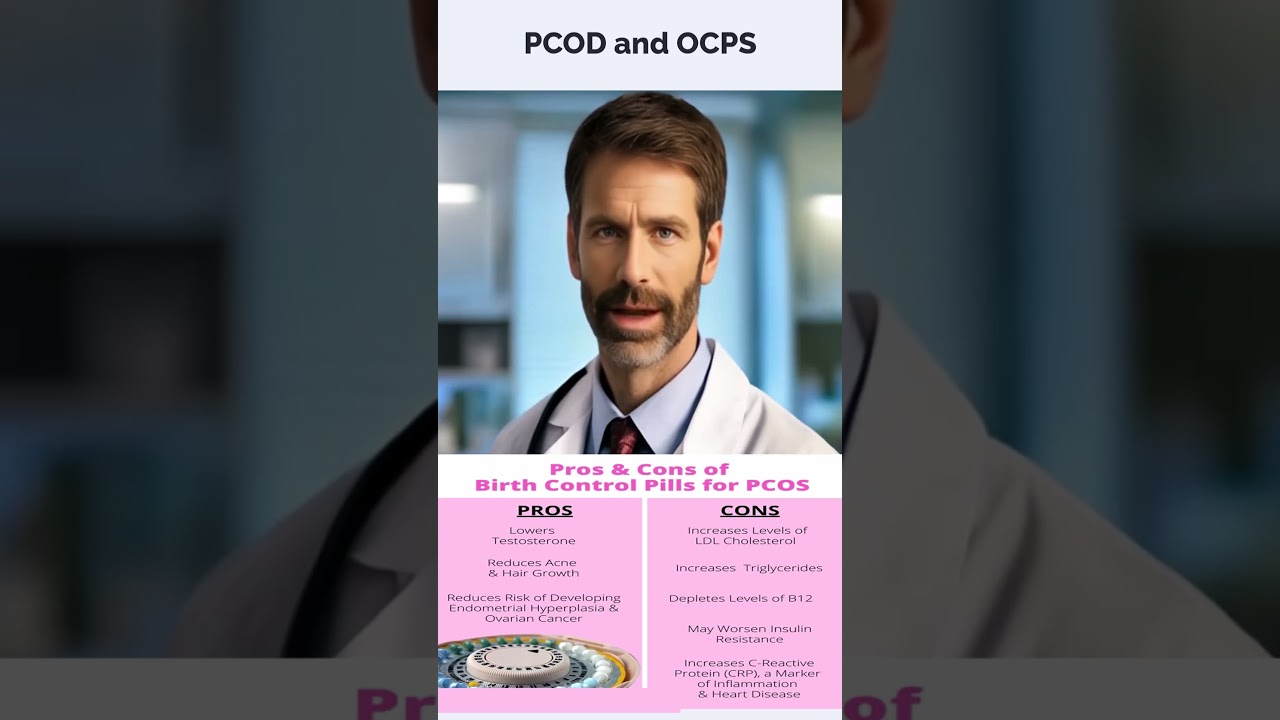 PCOD and OCPS - #patienteducation #health #wellness #dailywellness #personalwellness